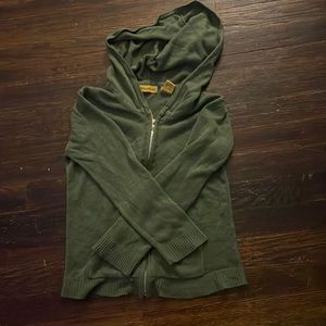 BLUE ASPHALT  small hoodie, cute green in color size small